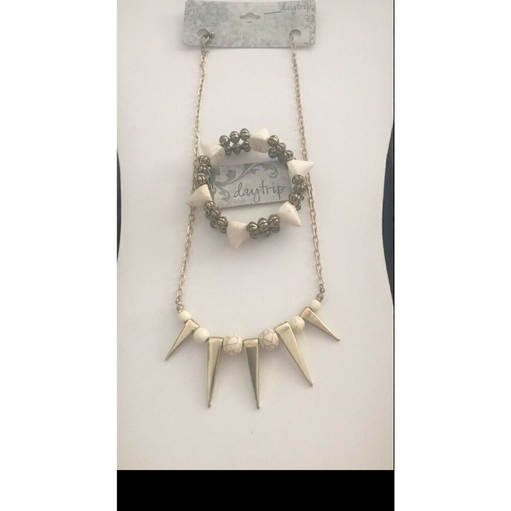 Daytrip Beads & Spikes Necklace/Bracelet